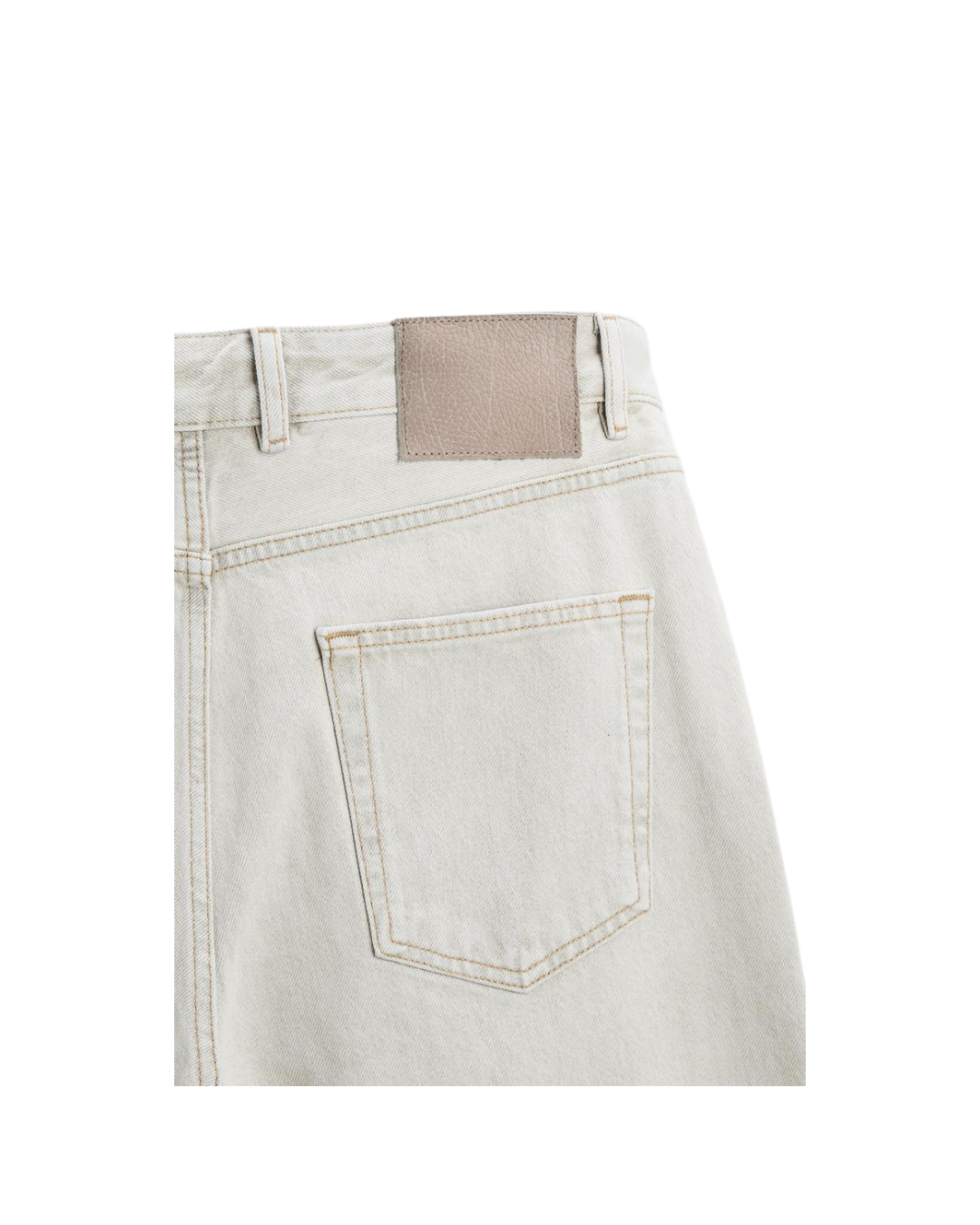 ZA_RA BAGGY FIT JEANS WITH ASYMMETRICAL SEAMS