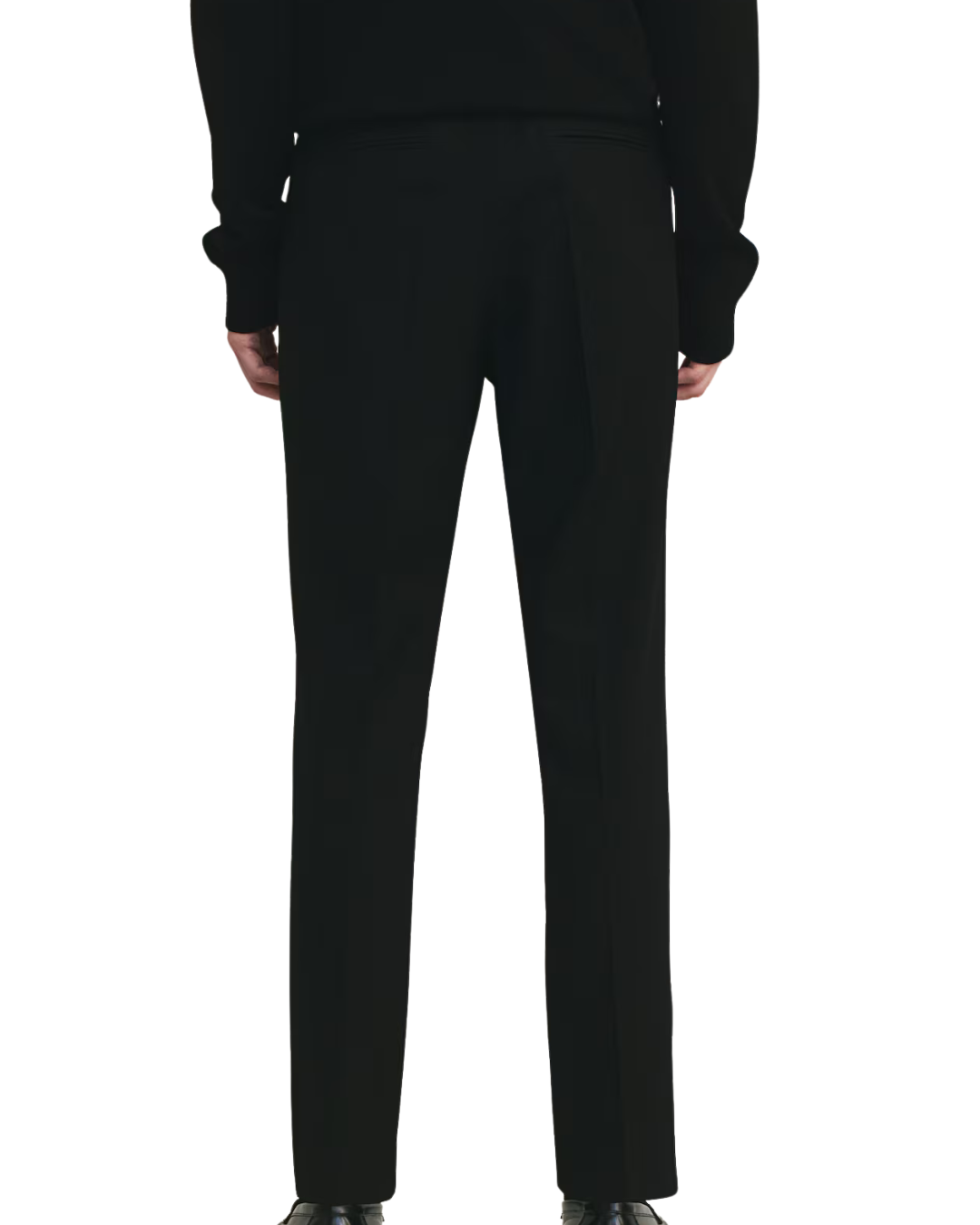H_&M Black Slim Fit Suit trousers