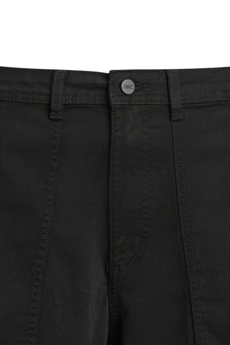 ZA_RA BLACK STRAIGHT FIT CARGO
