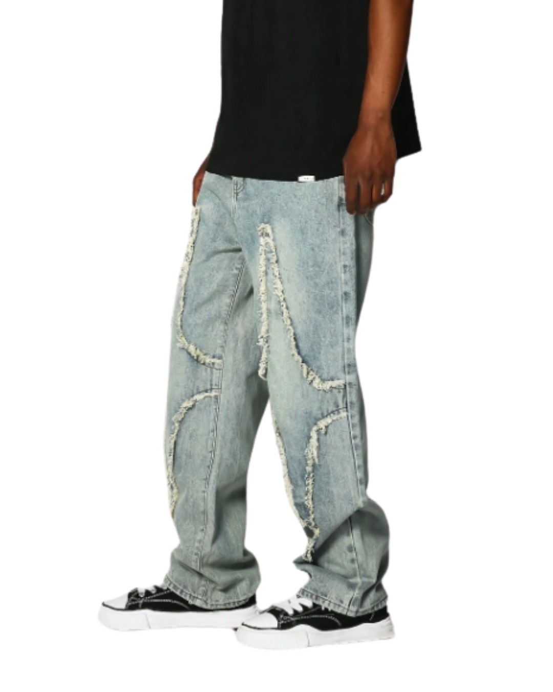 H_&M SUMWON Loose Fit Jean With Applique