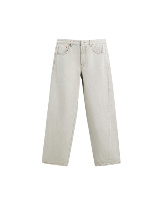 ZA_RA BAGGY FIT JEANS WITH ASYMMETRICAL SEAMS