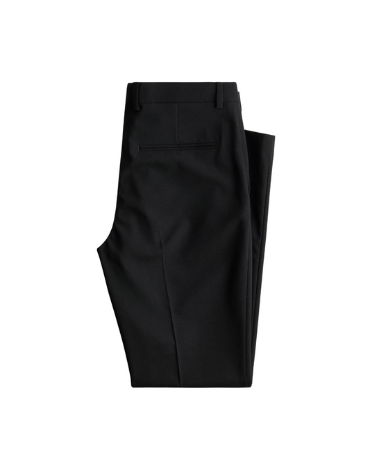 H_&M Black Slim Fit Suit trousers